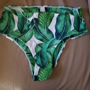 Women's Bikini Swim Suit Bottoms Size L.